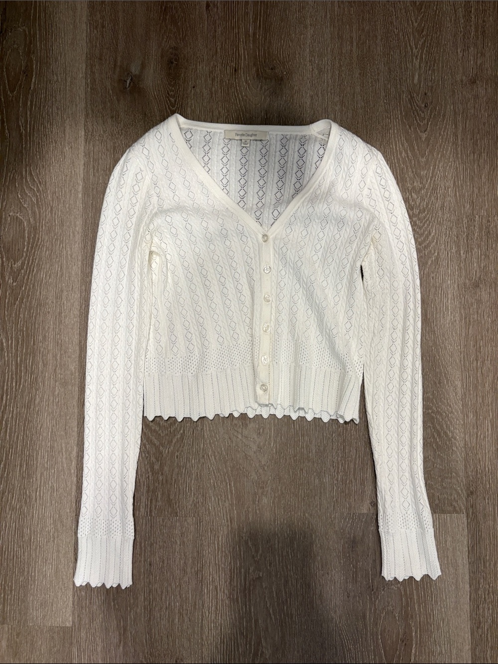 Favorite Daughter Knit Cropped Sweater